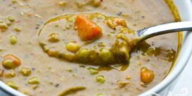 Рецепт пряного горохового супа