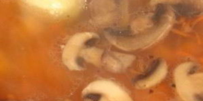 Рецепт супа горохового с грибами