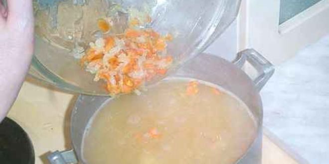 Рецепт супа горохового с копченостями