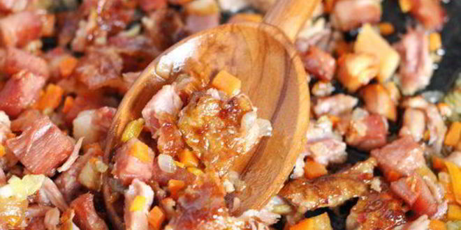 Рецепт супа горохового с копчеными ребрышками