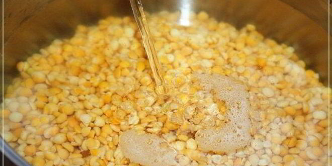 Рецепт супа горохового с рулькой поросячьей