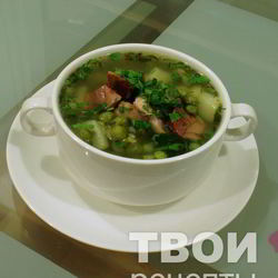 Рецепт Супа горохового с ветчиной