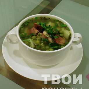 Рецепт Супа горохового с ветчиной