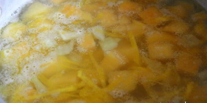 Рецепт супа из зеленого гороха с репой