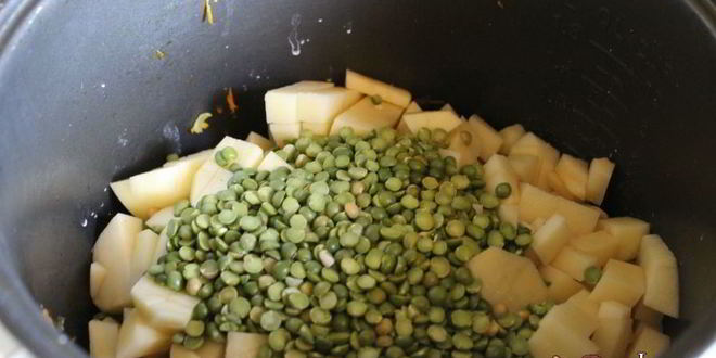 Рецепт супа из зеленого гороха в мультиварке