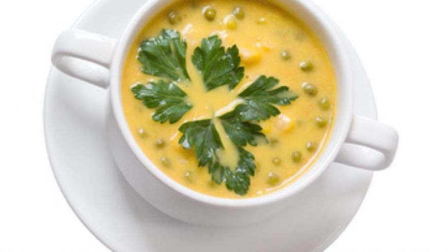 Рецепт вегетарианского супа с горохом