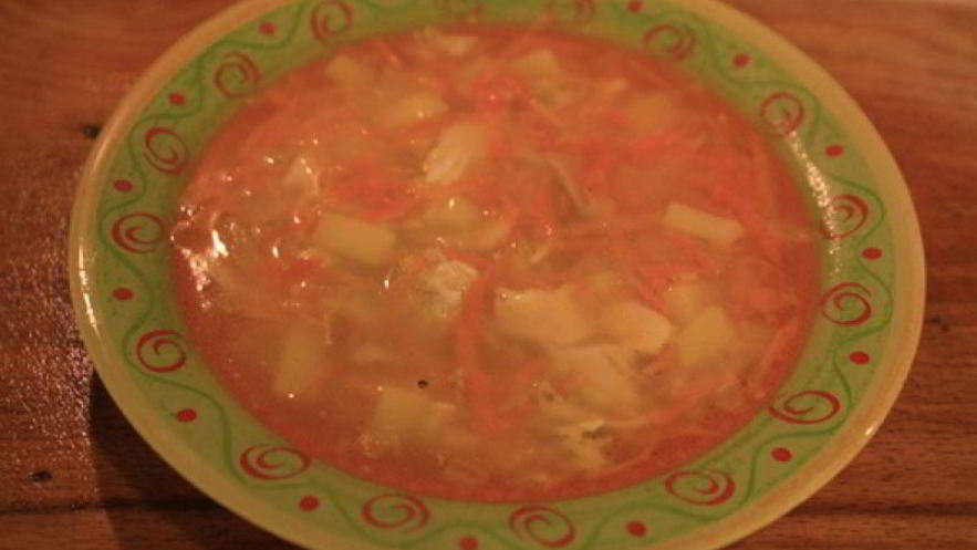 Рецепт картофельного супа с курицей