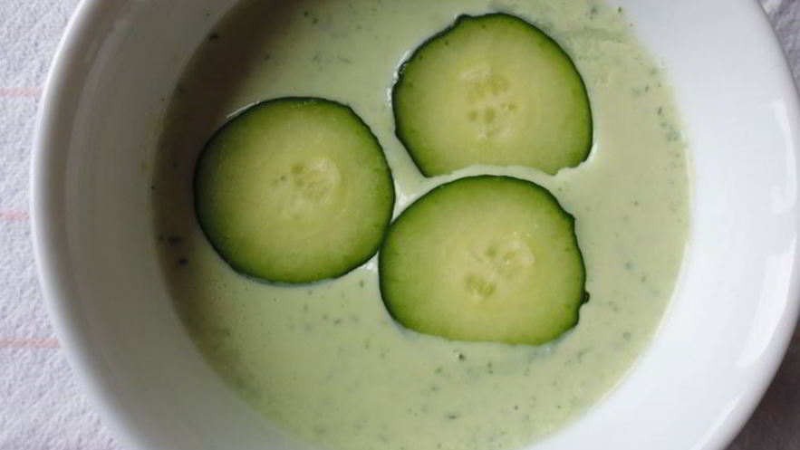 Рецепт холодника из огурцов