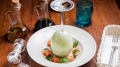 Рецепт Холодного йогуртового супа из авокадо