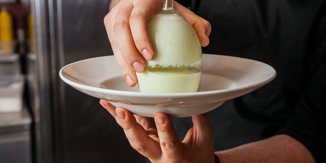 Рецепт холодного йогуртового супа из авокадо