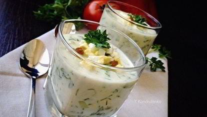 Рецепт Холодного йогуртового супа