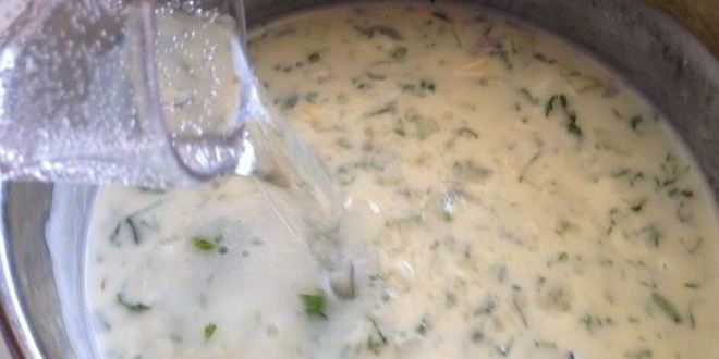 Рецепт холодного йогуртового супа