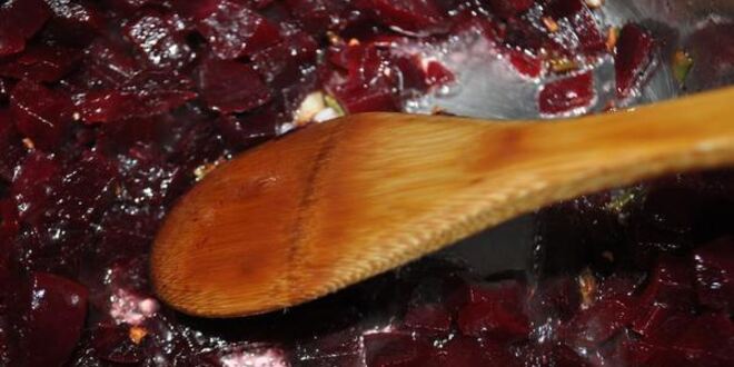 Рецепт холодного кокосового супа со свеклой