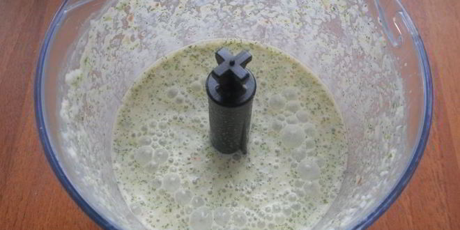 Рецепт холодного огуречного супа