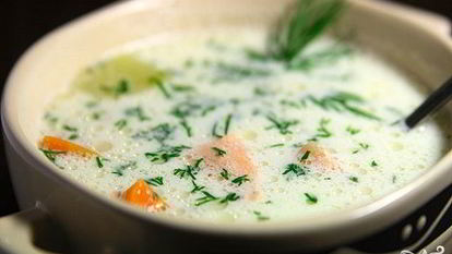 Рецепт Холодного рыбного супа