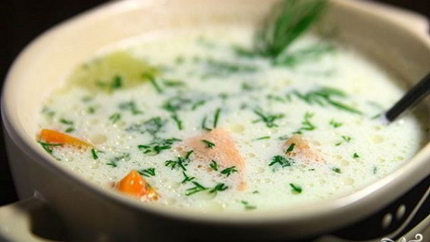 Рецепт холодного рыбного супа