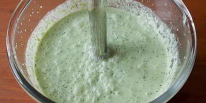 Рецепт холодного сливочного супа из огурца