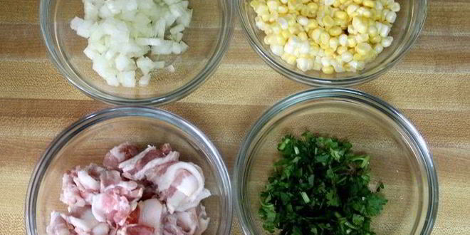 Рецепт холодного супа из авокадо с начинкой