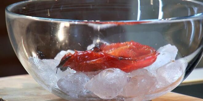 Рецепт холодного супа из баклажанов