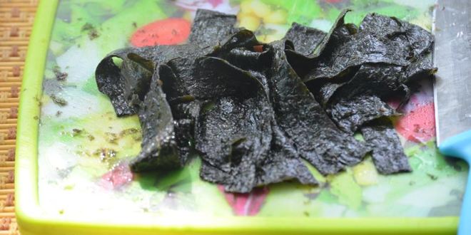 Рецепт холодного супа из морской капусты