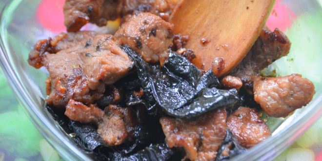 Рецепт холодного супа из морской капусты