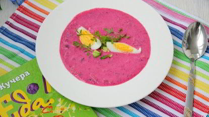 Рецепт Холодного супа из свеклы