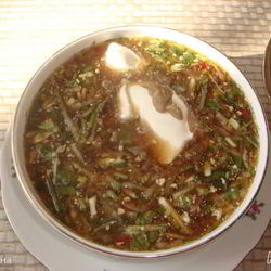 Рецепт Холодного супа на квасе для худеющих