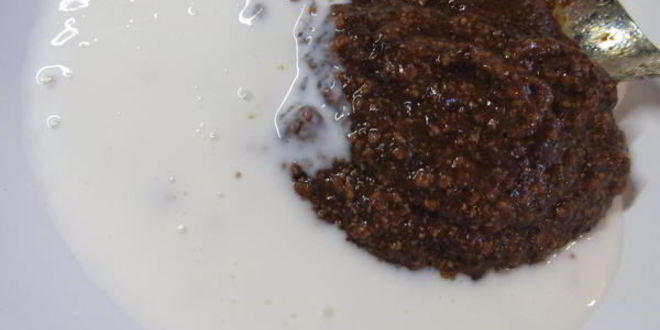 Рецепт холодного супа-пюре с черносливом и отрубями