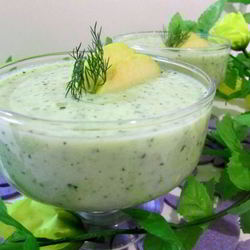 Рецепт Холодного супа-пюре Зеленого микс