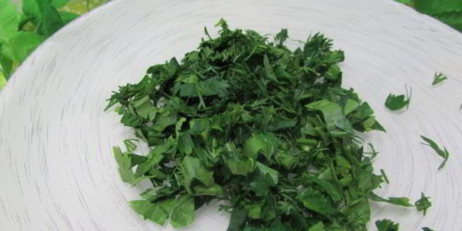 Рецепт холодного супа-пюре зеленого микс