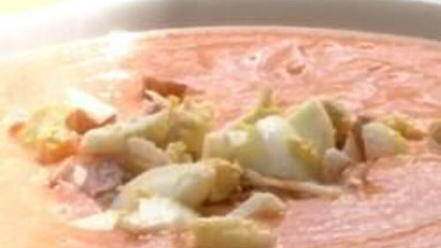 Рецепт холодного томатного супа салморехо