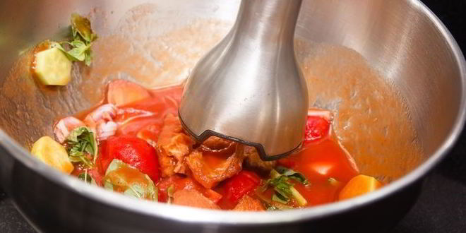 Рецепт холодного томатного супа