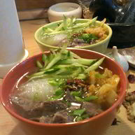 Рецепт Острого супа кукси с кимчи