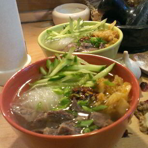 Рецепт Острого супа кукси с кимчи