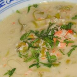 Рецепт Освежающего летнего холодного супа Frutti di mare