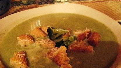 Рецепт Крема-супа из брокколи с курицей