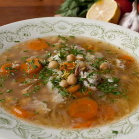 Рецепт Куриного супа с нутом