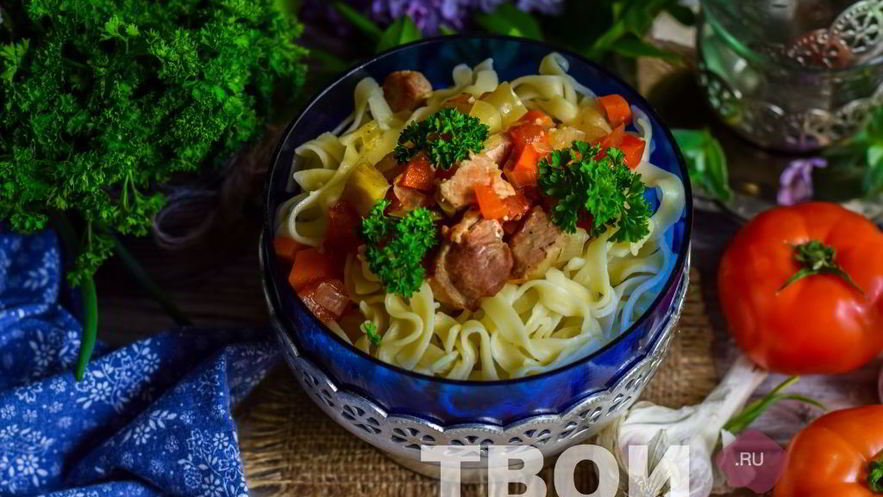 Рецепт лагмана в мультиварке