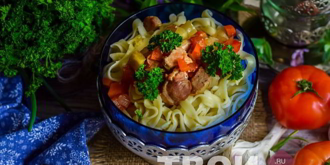 Рецепт лагмана в мультиварке