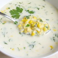 Рецепт Гуджи — узбекского молочного кукурузного супа