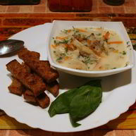 Рецепт Молочного супа с грибами