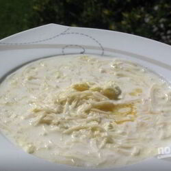 Рецепт Молочного супа с лапшой