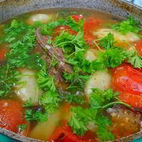 Рецепт Охотничьего шулюма из дичи