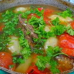 Рецепт Охотничьего шулюма из дичи