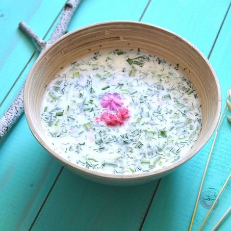 Рецепт Классической окрошки на сыворотке