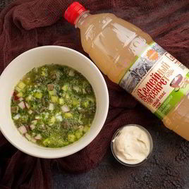 Рецепт Мясной окрошки