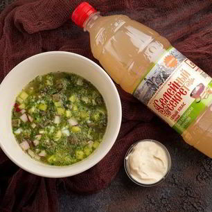 Рецепт Мясной окрошки