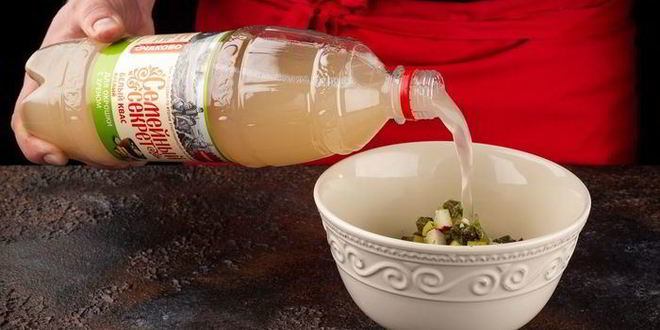 Рецепт мясной окрошки