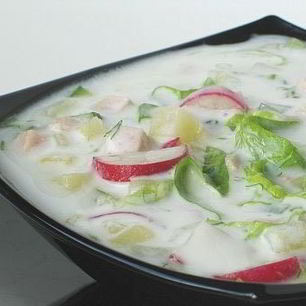 Рецепт Окрошки без картошки