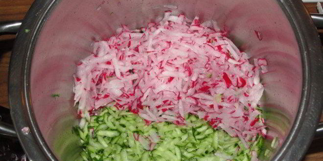 Рецепт окрошки без кваса